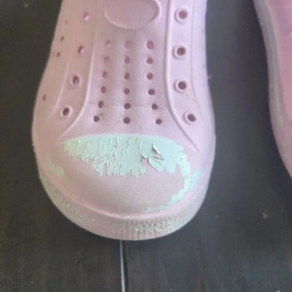 Capelli pink Shoes water beach camp plastic toddler size 6